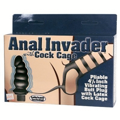 Anaal Invader Met Penis Kooi
