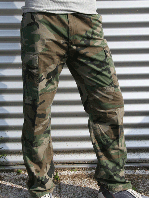 Camouflage broek 100% katoen