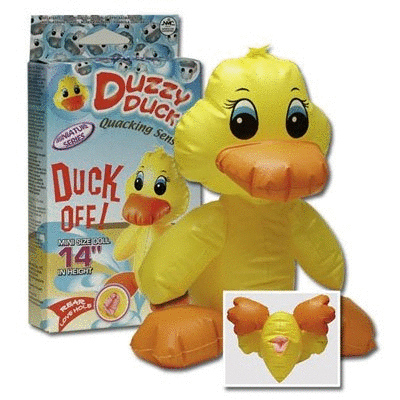 Duzzy Duck   Opblaasbare Eend
