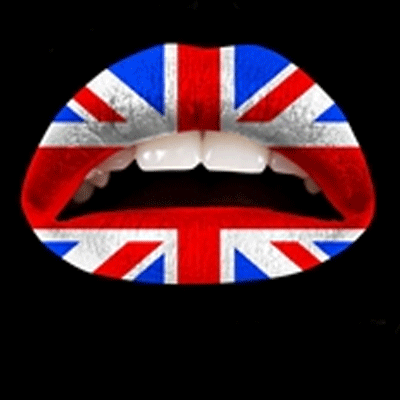Engeland lip tattoo