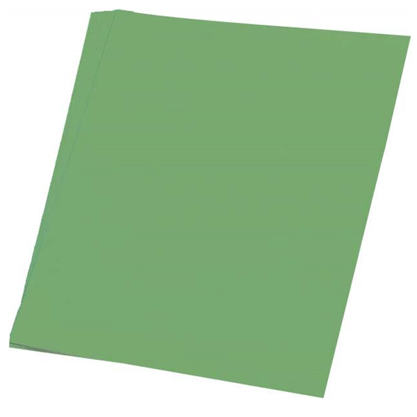 Groene vellen karton 50x70 cm