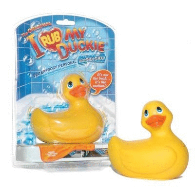 I Rub My Duckie Yellow Vibrator