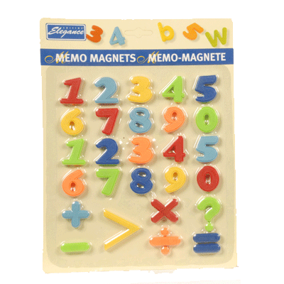 Memo magneet cijfers