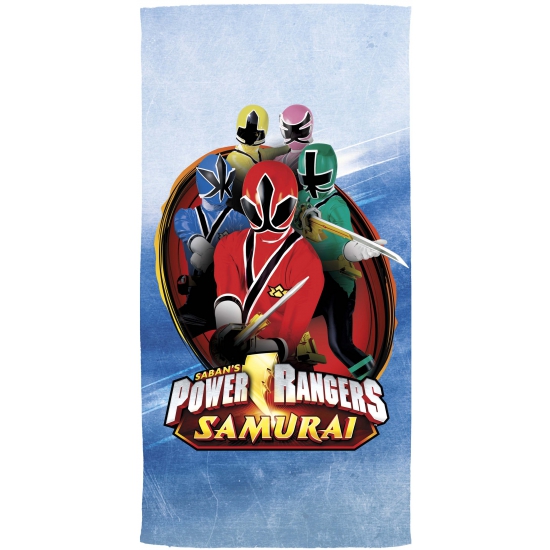 Power Rangers Samurai handdoek 70 x 140 cm
