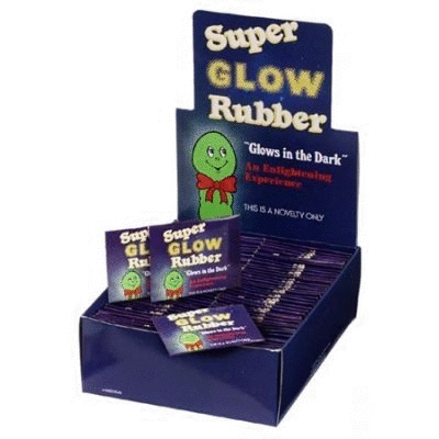 Super Glow Rubber Condooms