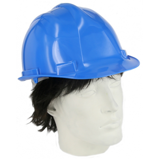 Veiligheids helm blauw