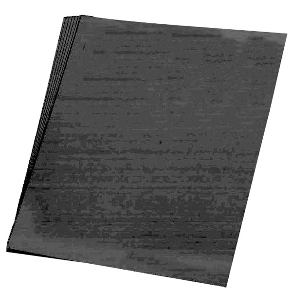 Zwarte vellen karton 50x70 cm
