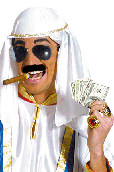 Arabieren verkleed setje