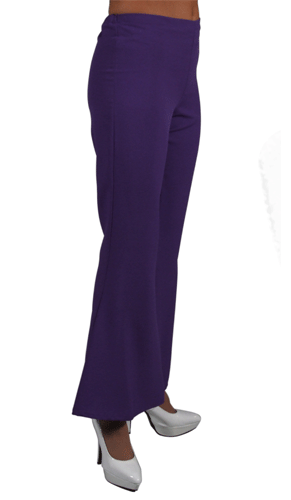 Purple hippie pants for ladies