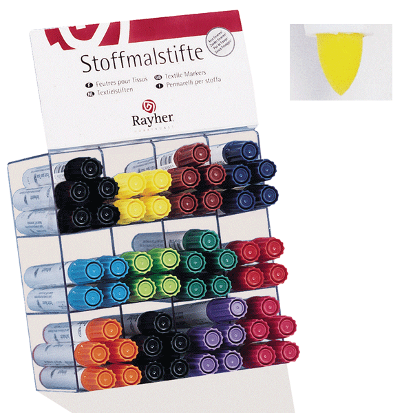 Package textile markers