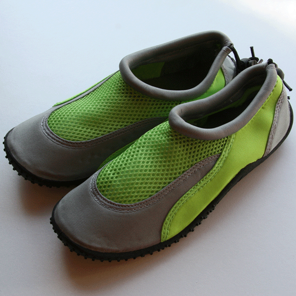 Green women water shoes