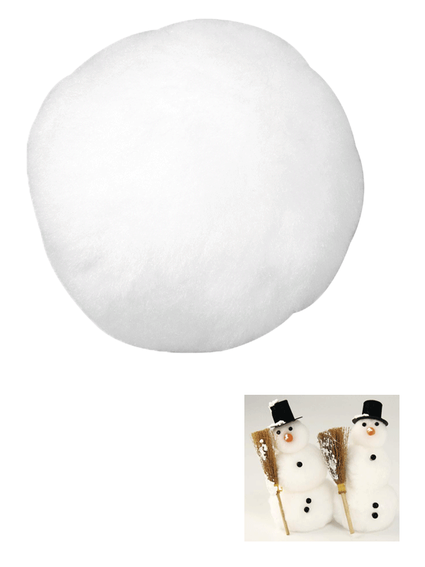 Kunst sneeuwballen 3,8 cm