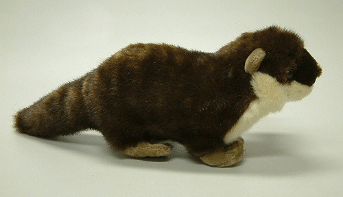 Pluche otter knuffel dier van 25 cm