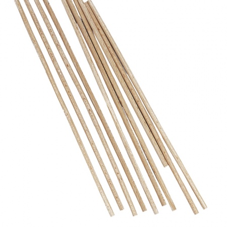 Hobby material craft woodsticks naturel 25 cm