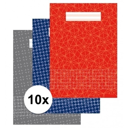 10x A4 checkers notebook 10 mm 1x