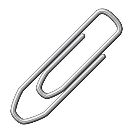 100 pcs paperclips 21 mm