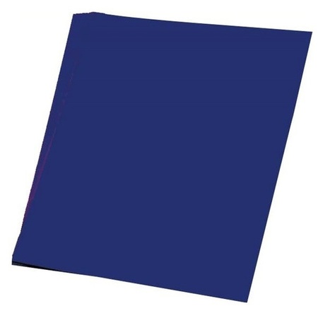 100 sheets dark blue A4 hobby paper