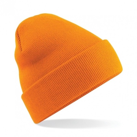10x Basic winter muts oranje