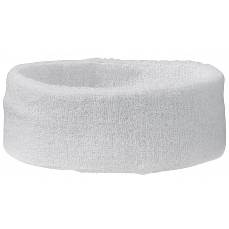 White headband for sport 10 pieces