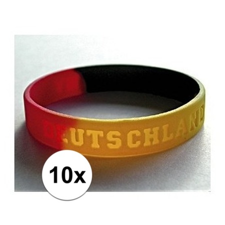 10x Wristband Germany