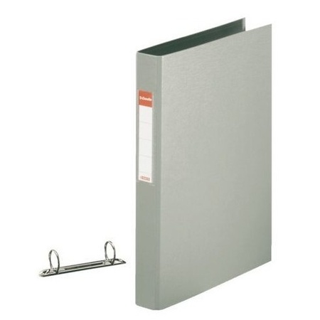 10x Ring binder folder 2 holes A4 grey