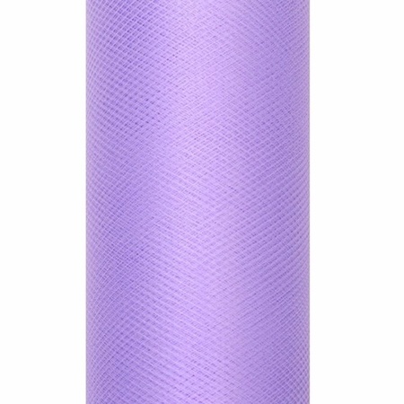 10x rolls of  purple tulle 0,15 x 9 meter