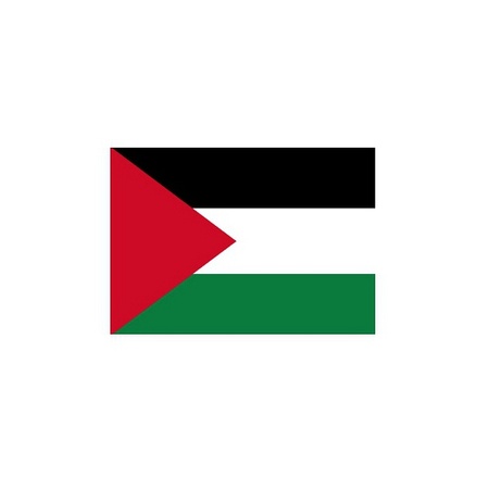 10x Flag Palestinian stickers
