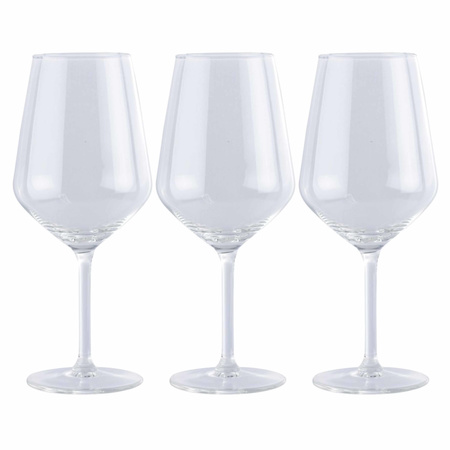 Wine glasses red 12 pieces 530 ml