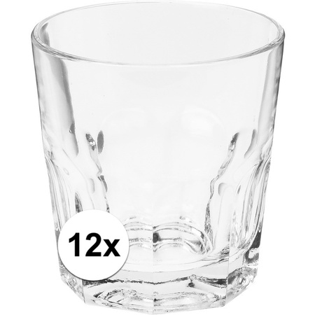 12x Drink glazen 250 ml