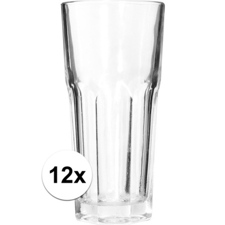 12x Longdrink glasses 280 ml