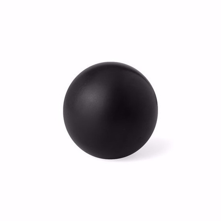 15x black anti stress ball 6 cm
