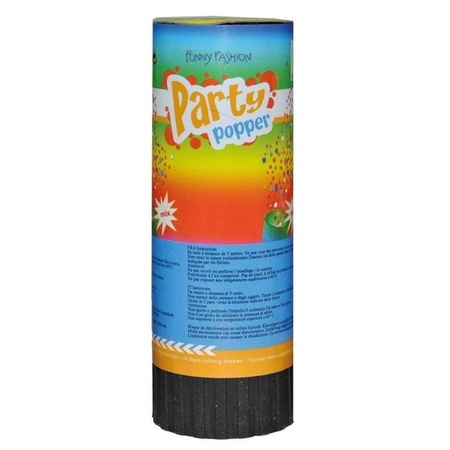15x Party poppers 11 cm