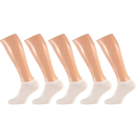 15x Pair white sneaker/ankle socks for men size EU 41-46