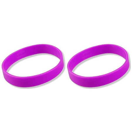 15x Bracelets purple
