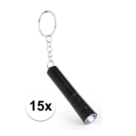 15x Mini keychain light