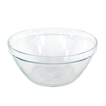Set of 16x glass snack bowls Pompei 14 and 12 cm