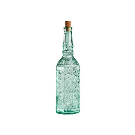 1x Ornate decoration bottle with cork
