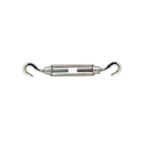 1x pcs turnbuckles / wire tensioner galvanized 11 cm