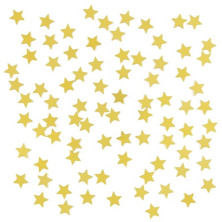 2 bags golden stars confetti 15 gram