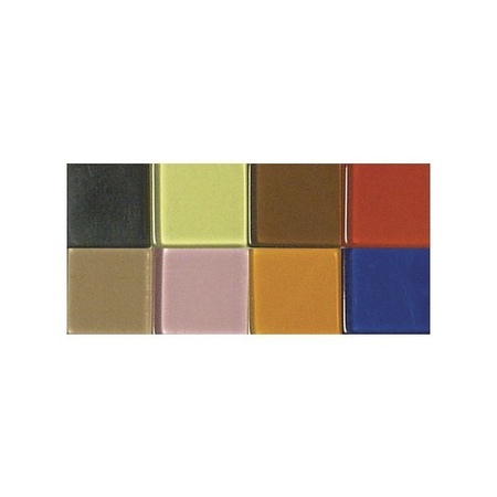 200 gram transparant acrylic mosaic stones colors