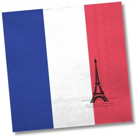 France napkins 20 pieces