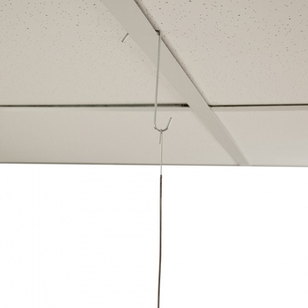 20x Plafond paneelhaken 8 cm