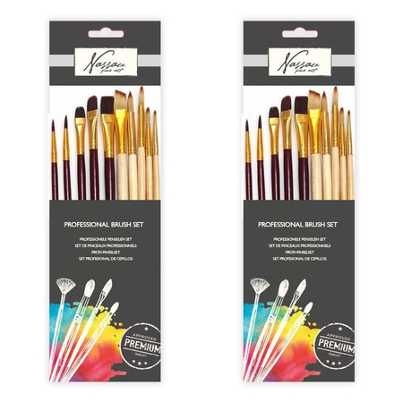 20x Professional paint brushes