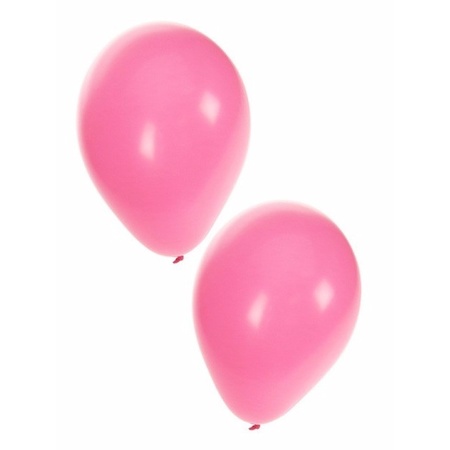 25 lichtroze ballonnen