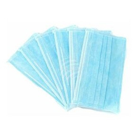 25x Surgical mask blue