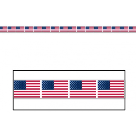 2x USA party tape 6 meters