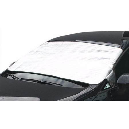 2x Auto zonneschermen/anti vorst dekens XL 100 x 255 cm