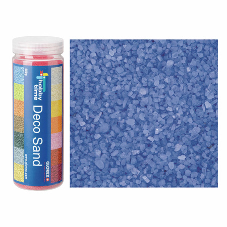 2x packets decoration sand stones blue 480 ml