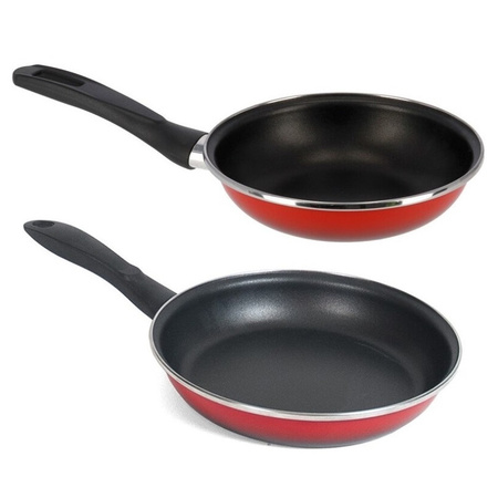2x sizes frying pans Merida 20 and 24 cm