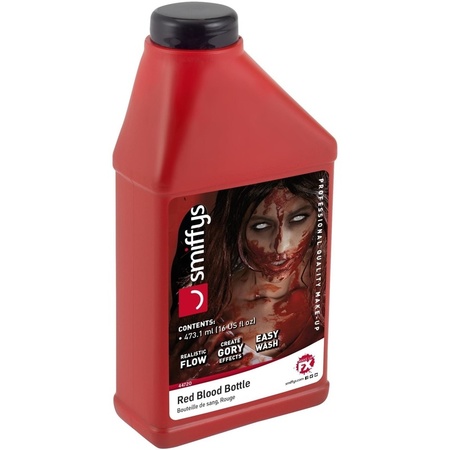 2x Fake blood in bottle 473 ml